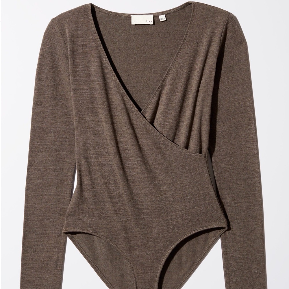 Aritzia Crossover Bodysuit